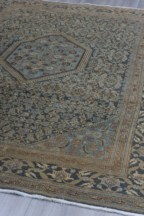 Vintage Tabriz Area Rug (7' x 10')